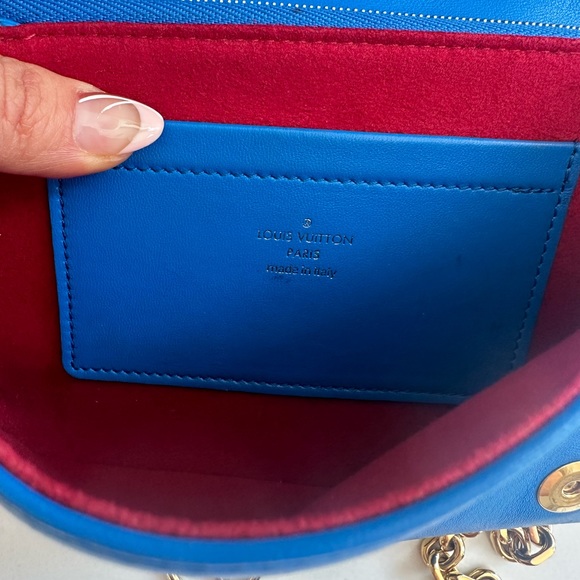 SOLD***Authentic bleu pochette coussin - Picture 9 of 16